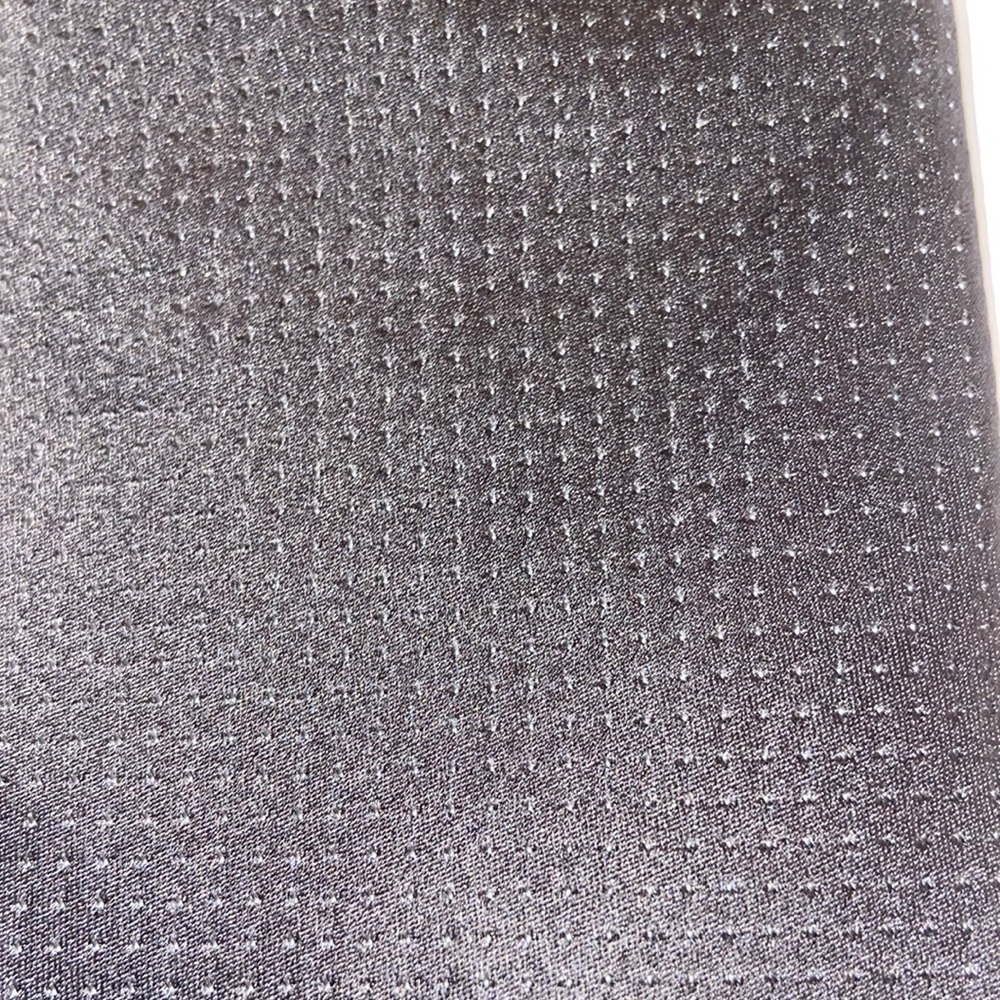 Unisex Dress Tie, DKNY, Grey w Small Dots, 58”